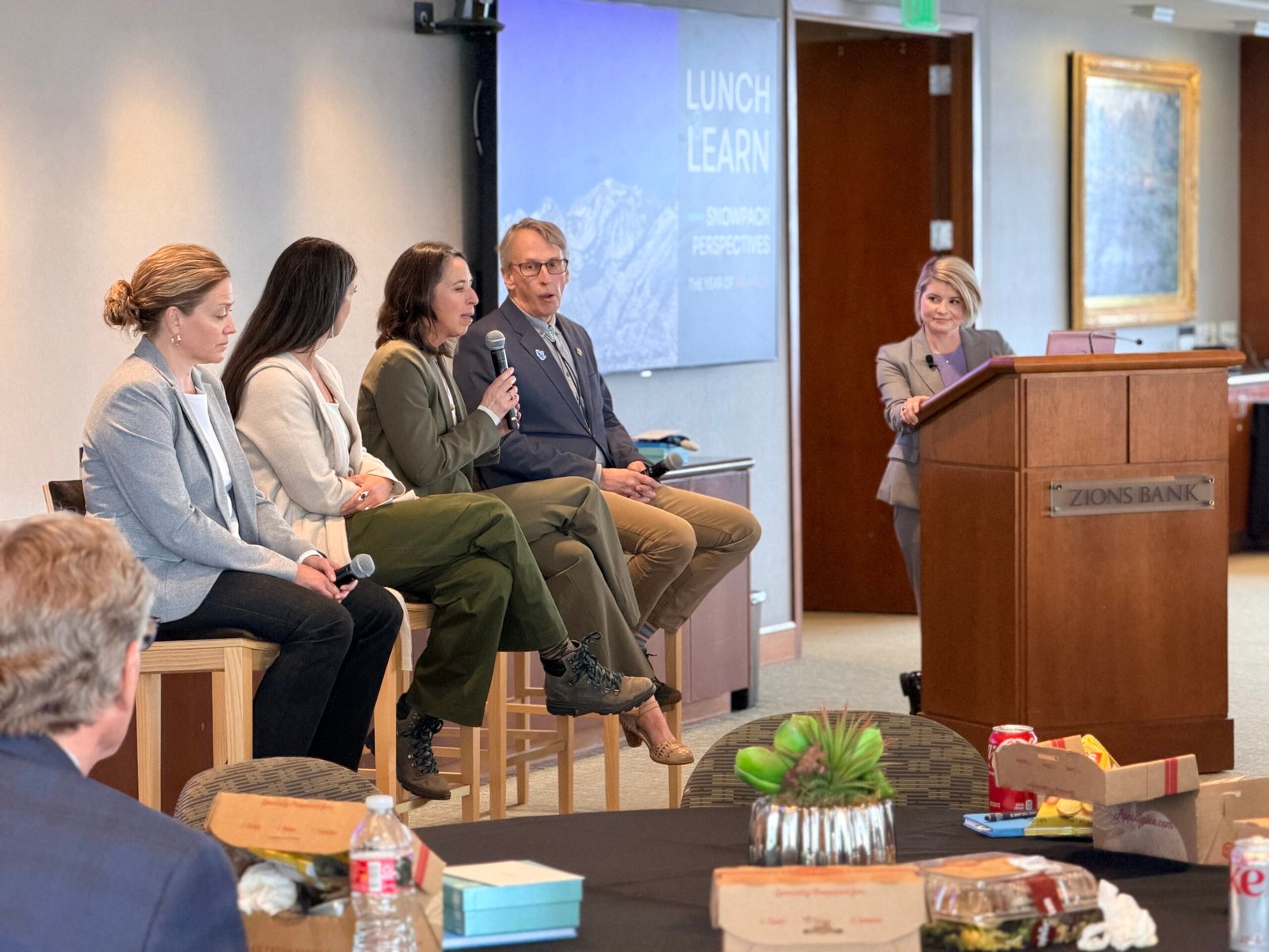 Panelists at the Solutions Series April 2026