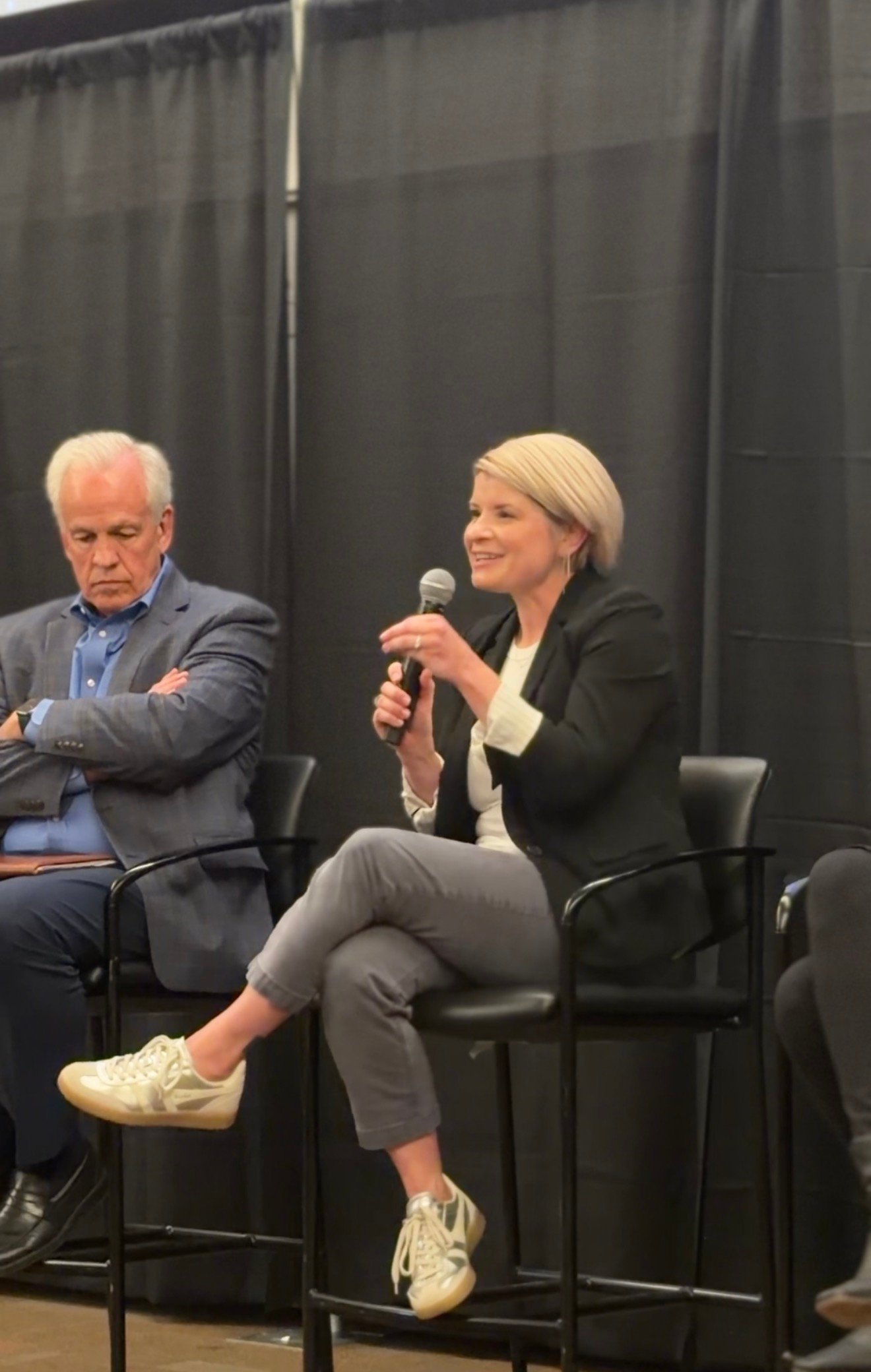 Lindsie Smith, Executive Director GSLA, speaking at Nucleus Innovation Summit